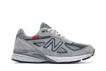 New Balance 990v4 Made In USA ‚Red Label Grey‘ M990VS4