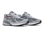 New Balance 990v4 Made In USA ‚Red Label Grey‘ M990VS4