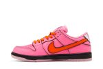 The Powerpuff Girls x Nike Dunk Low Pro SB QS ‚Blossom‘ FD2631-600