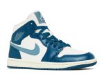 Wmns Air Jordan 1 Mid ‘Sky J French Blue’