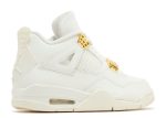 Wmns Air Jordan 4 Retro ‘Metallic Gold’